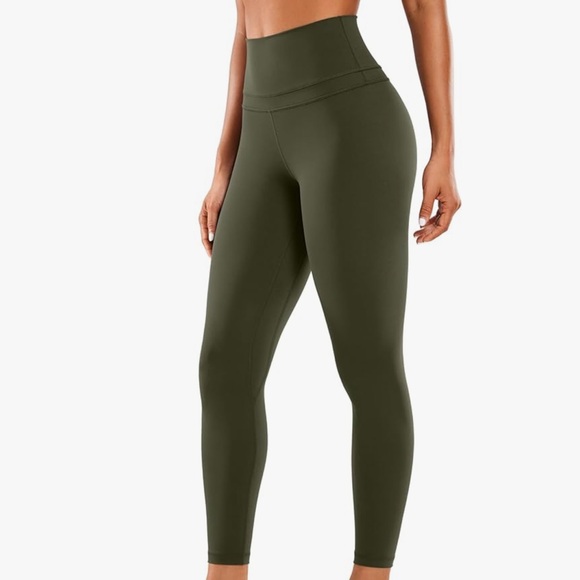CRZ Yoga Leggings Olive Green Small 4/6 BNWT - Picture 1 of 7